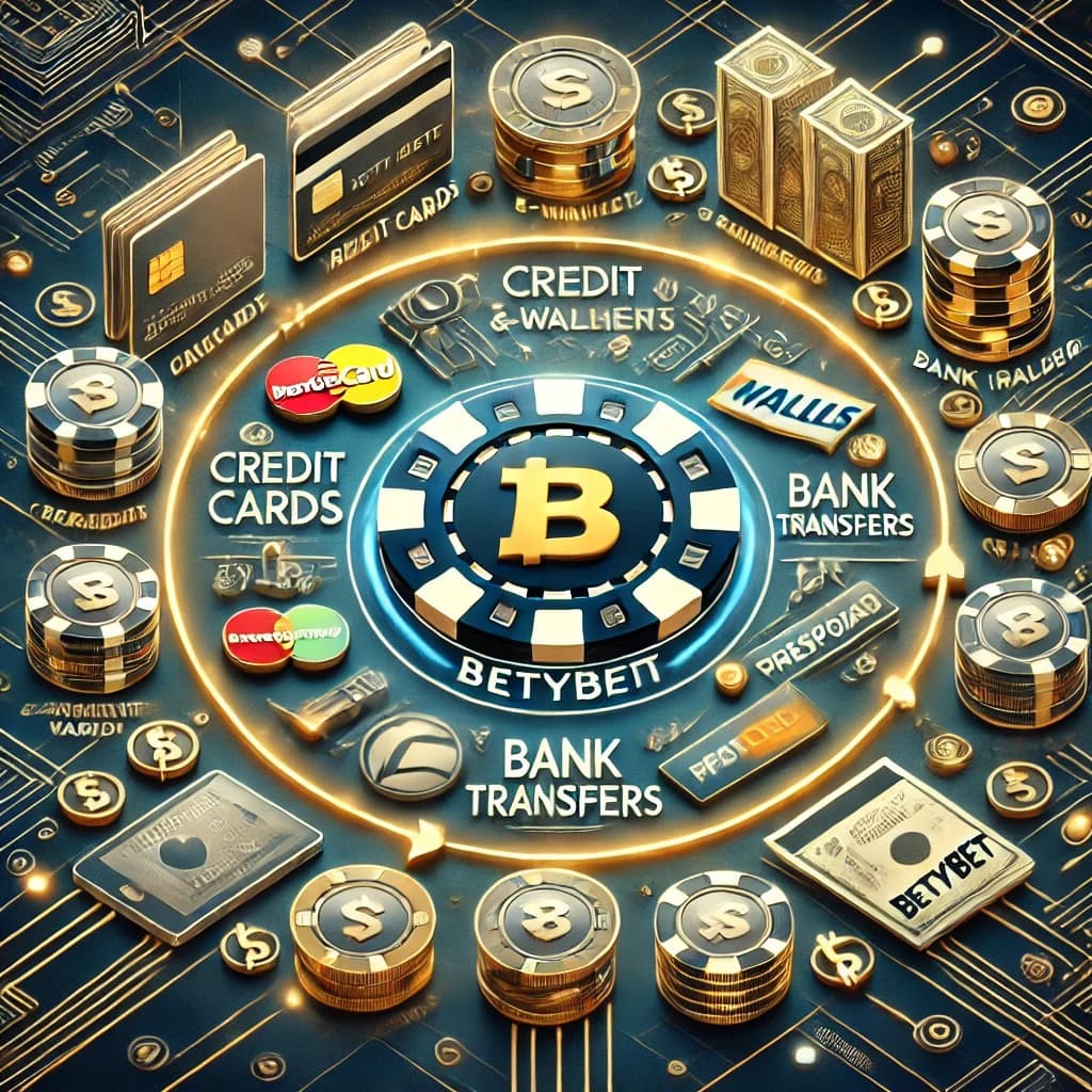 Betaal- en Opnamemethoden bij Betybet Online Casino