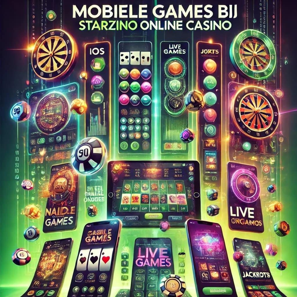 Mobiele Games bij Starzino Online Casino