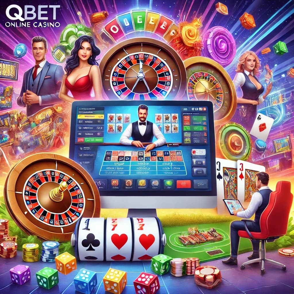 Spellen bij Qbet online casino